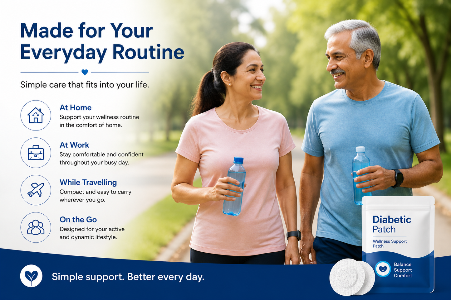 Daily Wellness Diabetic Patch