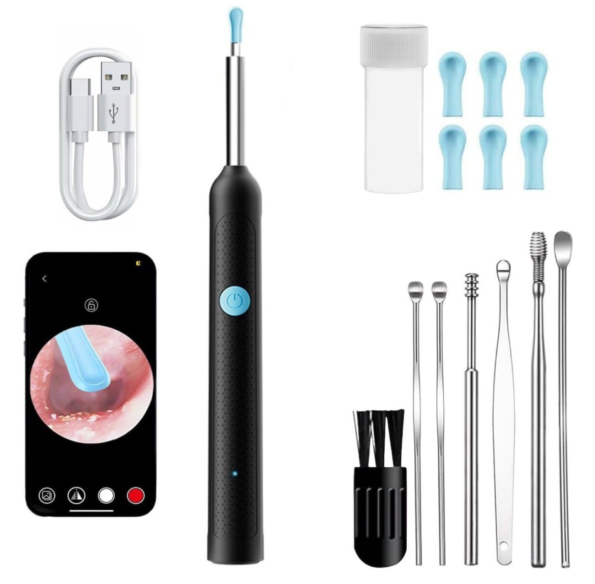 HD Ear Wax Removal Kit with Camera